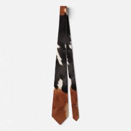 Western bruna Cream Animal Cowhide Slips