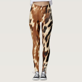Western bruna kowhide leggings