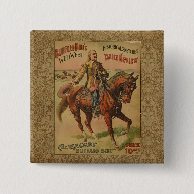 Western Buffalo Bill Vilda western Knapp (Framsida)