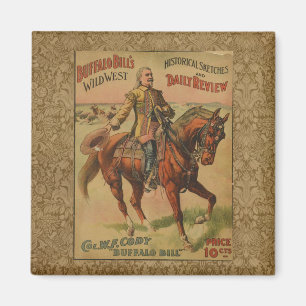 Western Buffalo Bill Vilda western Magnet