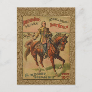 Western Buffalo Bill Vilda western Vykort