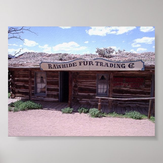 western butiksfront poster (Framsidan)