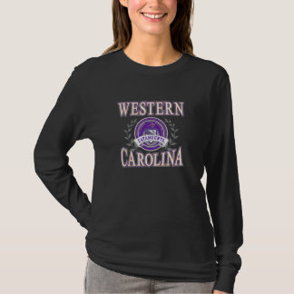 Western Carolina Catamounts Laurels Black T Shirt
