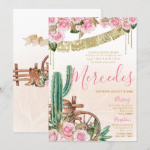 Western Charro Quinceanera Ro