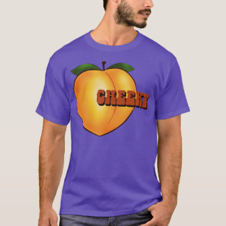 Western Cheeky Peach TShirt T Shirt