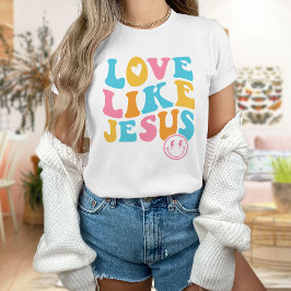 Western Christian Shirt, Kärlek som Jesus T-Shirt