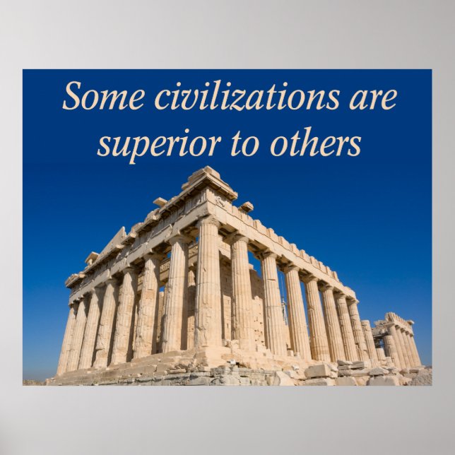 Western civilisation poster (Framsidan)