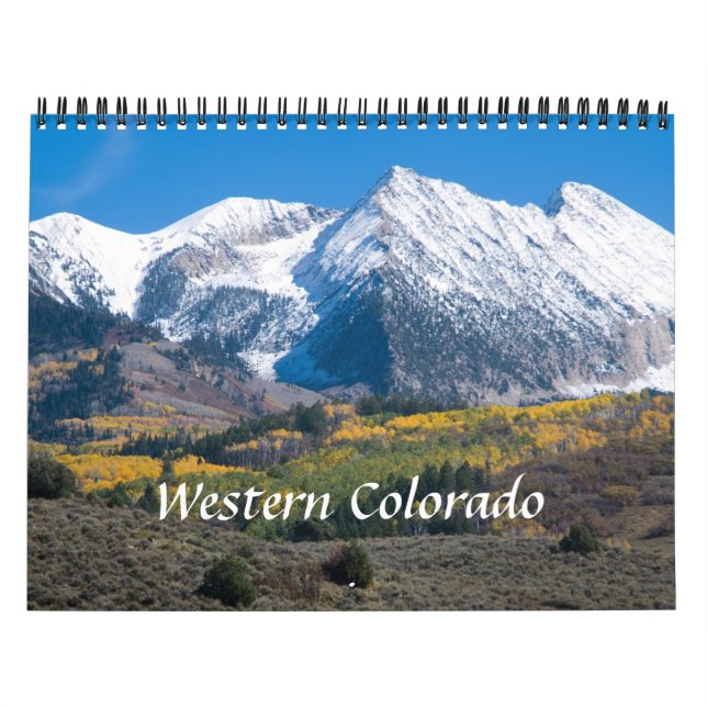 Western Colorado Photo Calendar Kalender (Omslag)