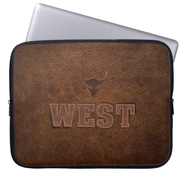 Western coola - Anpassa den Laptop Sleeve (Framsidan)