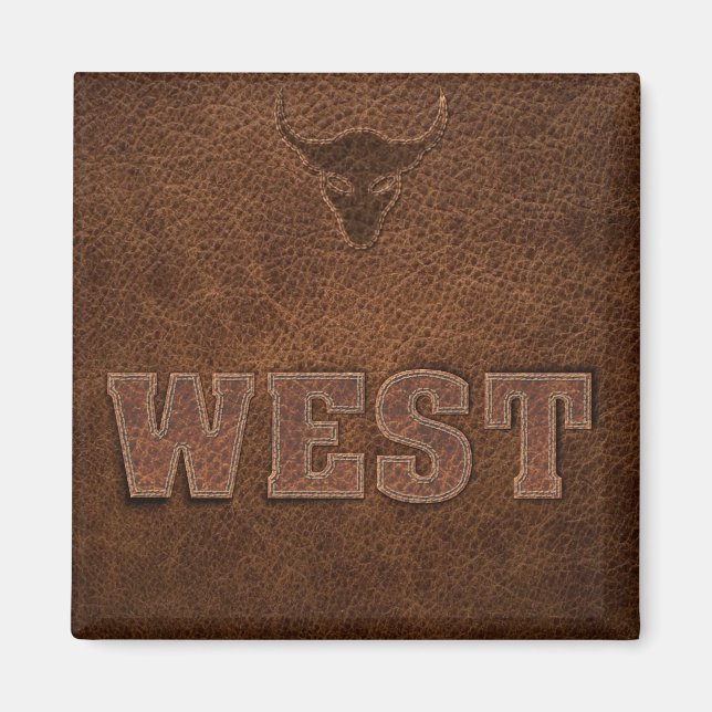 Western coola - Anpassa den Magnet (Framsidan)