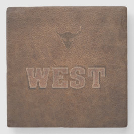 Western coola - Anpassa den Underlägg Sten