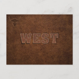 Western coola - Anpassa den Vykort