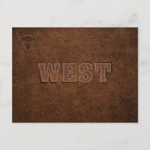 Western coola - Anpassa den Vykort