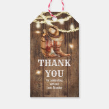 Western Country Stövlar och hatt presentetikett fö