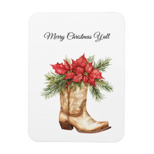 Western Cowboy Boot-jul Magnet