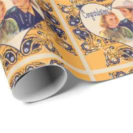 Western Cowboy Cowgirl par Grattiss Gift Presentpapper