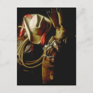 Western Cowboy Cowgirl-Tillfällen PC Vykort