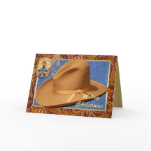 Western Cowboy Hat Rope Leather God jul