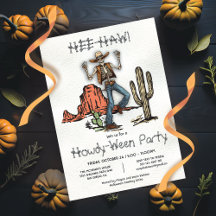 Western Cowboy Howdy-Ween Party Halloween