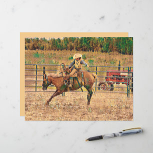 Western Cowboy Land Horse Riding