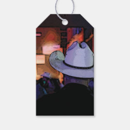 Western Cowboy Land Music Night-Klubb Presentetikett