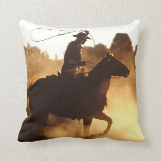 Western Cowboy med lassoen Kudde