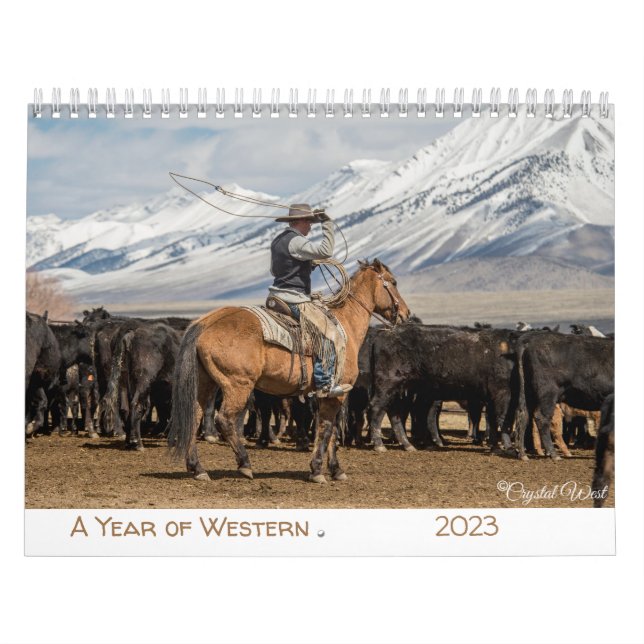 Western Cowboy Ranching Calendar Kalender (Omslag)