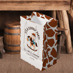 Western Cowboy Rocking Horse Boy Birthday