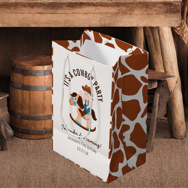 Western Cowboy Rocking Horse Boy Birthday (Skapare uppladdad)