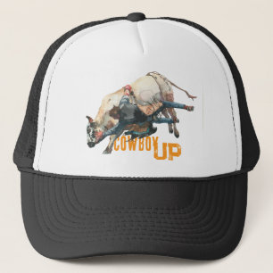 Western Cowboy Rodeo Bull Keps