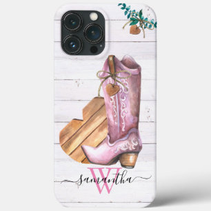 Western Cowboy-stövel Monogram Boho Trä 