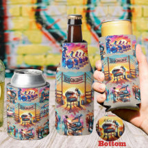 Western CowboyBBQ Cookoff Scenes 1 Anpassningsbar