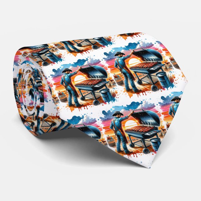 Western CowboyBBQ Pit and Cook Slips (Rullad)