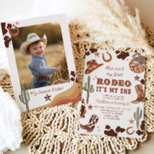 Western cowboybild 2:a Rodeo-Födelsedagsfest