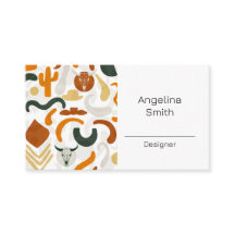 Western cowboyerbull skallboho cactus