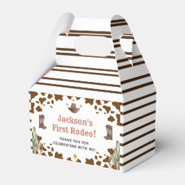 Western CowboyFödelsedagsfest Presentaskar