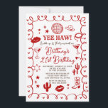 Western Cowgirl 30th Birthday Invitation Inbjudningar<br><div class="desc">Disco Ball Cowgirl Boot Floral Western Invitation.
Rustic 21st,  30th,  or 40th Western Cowgirl Birthday.</div>