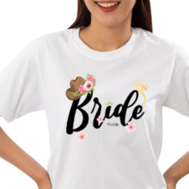 Western Cowgirl Brid Bachelorette T Shirt