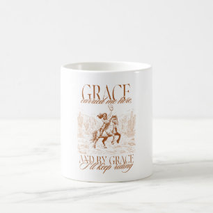 Western Cowgirl Grace Grace Förde Mig Hit Kaffemugg