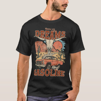Western Cowgirl Punchy CowboyKillers horn T Shirt