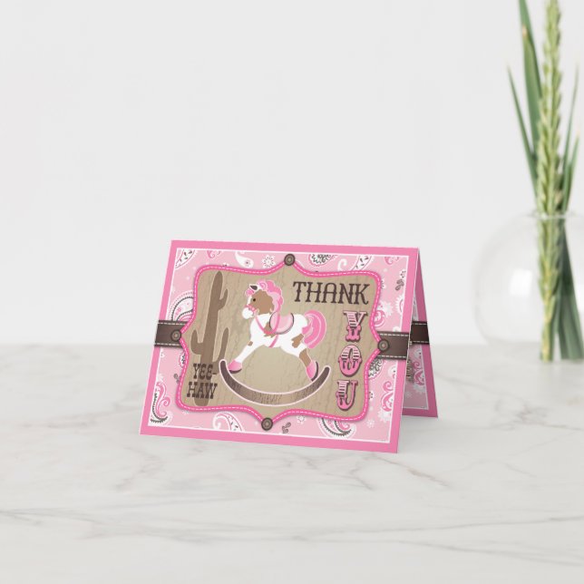 Western Cowgirl Rocking Horse Bandanna Tack (Framsida)