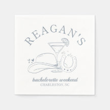 Western Cowgirl Söt Handritad Spennaren Party