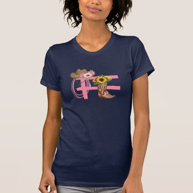 Western Cowgirl T Shirt (Framsida)