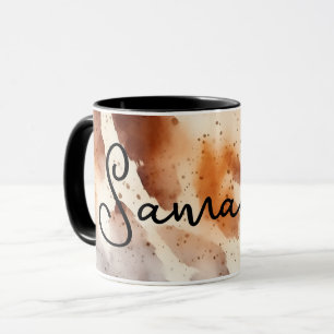 Western Cowhide Print Abstrakt Rustic Cowgirl Mugg
