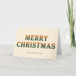 Western Desert Script God Jul Helgkort