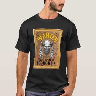 Western design för klippt skal av Manar T Shirt