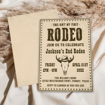 Western Det här är inte min första rodeo 2:a födel