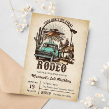 Western Det här är inte min första Rodeo-Födelseda