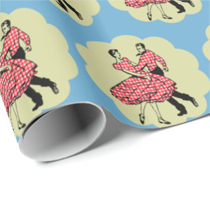 Western doance par Square Dancing Red Outfit Presentpapper