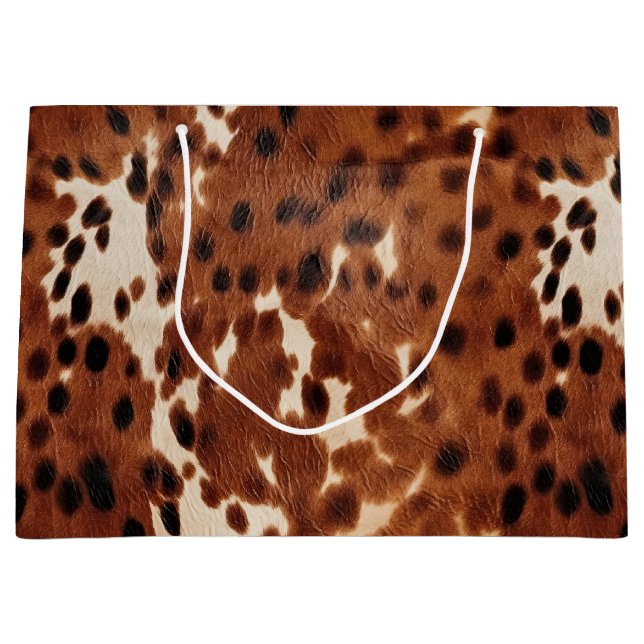 Western Farm Brown Cream Cowhide (Framsidan)